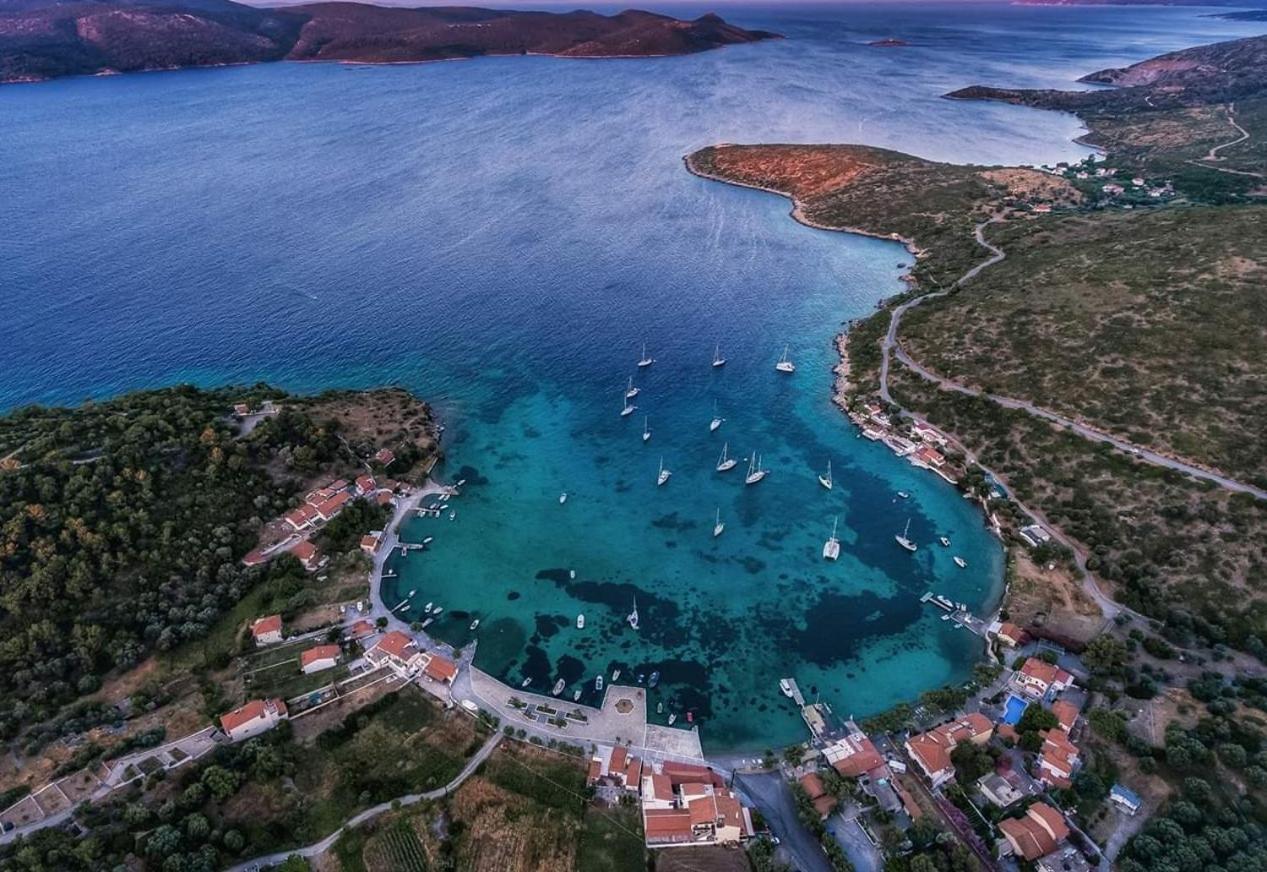 Merabello Beach House Poseidonion Eksteriør bilde