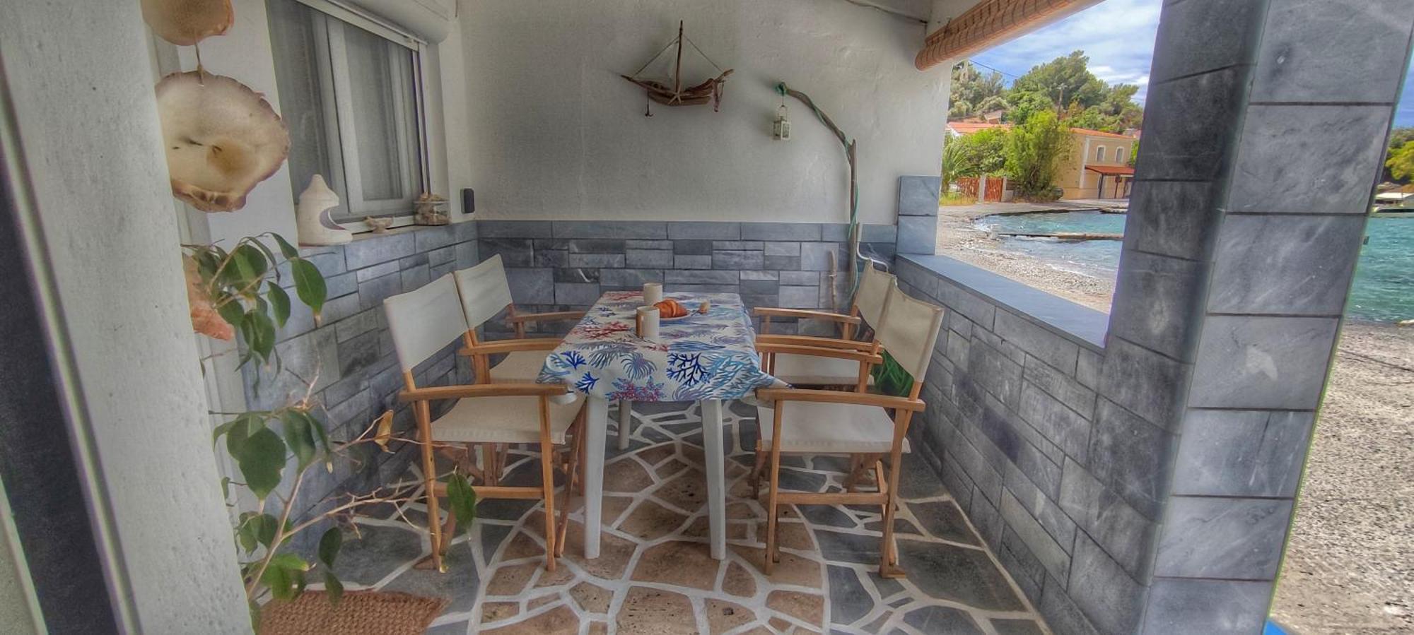Merabello Beach House Poseidonion Eksteriør bilde